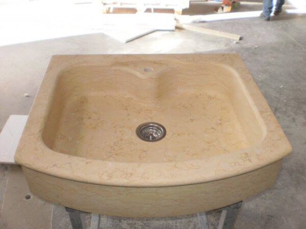 Lavello per cucina in marmo e pietra Mod. personalizzato