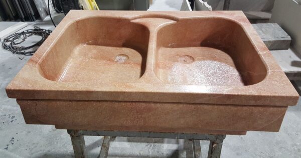 Lavello per cucina in marmo e pietra Mod. personalizzato
