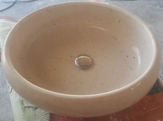 LAVABO MOD. ALEXA IN PIETRA DI APRICENA