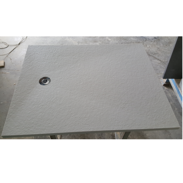 Piatto doccia in marmo resina | bianco | spessore 3cm | Edil Gemini