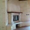 Rivestimento Camino in Pietra di Apricena